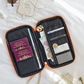 Vegan Leather Travel/Passport Wallet - Golden Tassel Collection - Holiday Accent Ltd