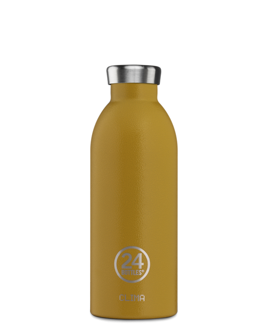 24Bottles Clima Insulated Water Bottle 500ml - Safari Khaki - Holiday Accent Ltd