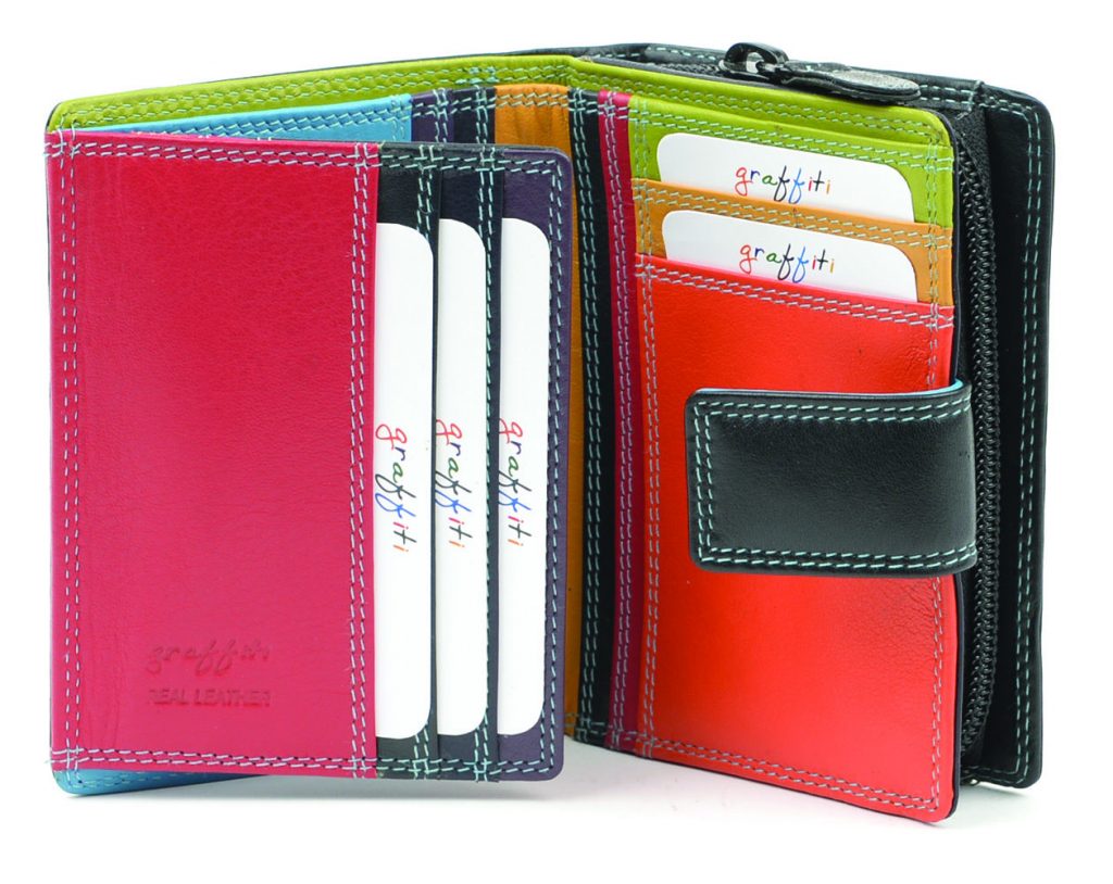 K London Women Multicolor Genuine Leather Wallet Brown - Price in India |  Flipkart.com