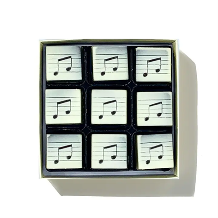 Choc on Choc Chocolate Musical Notes - Holiday Accent Ltd