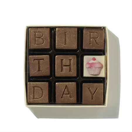 Choc on Choc Birthday Chocolate Box - Holiday Accent Ltd