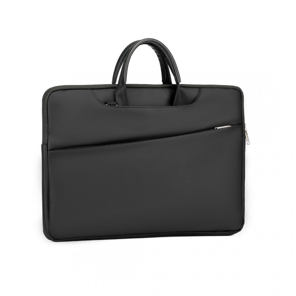 Kono Executive Water-resistant Laptop Bag - Black - Holiday Accent Ltd