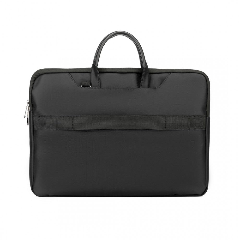 Kono Executive Water-resistant Laptop Bag - Black - Holiday Accent Ltd