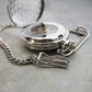 Personalised Silver-Plated Dual-Side Pocket Watch - Holiday Accent Ltd