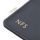 Personalised Vegan Apple Leather Laptop Sleeve - 13 inch - Black - Holiday Accent Ltd