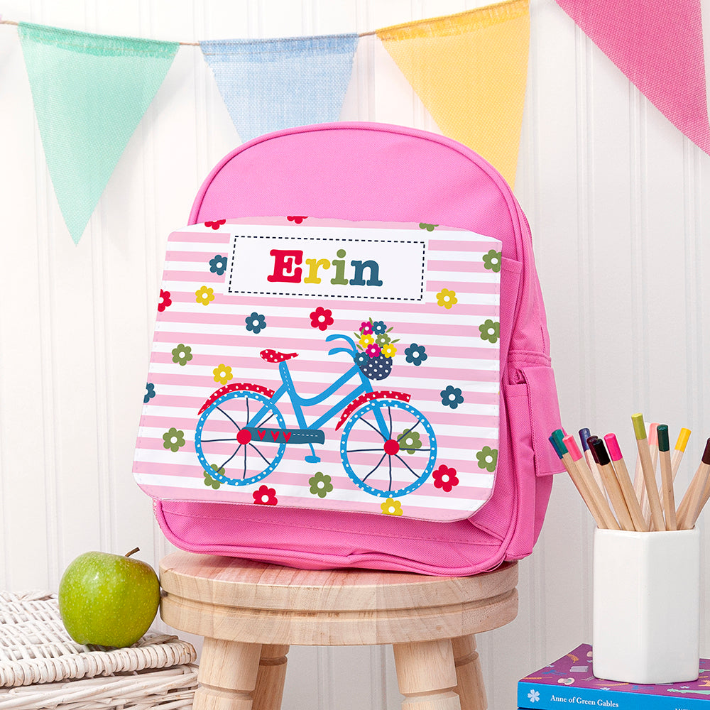 Personalised Children's Pink Mini Backpack - Holiday Accent Ltd