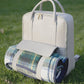 Stackers Faux Leather Picnic/Cooler Backpack - Holiday Accent Ltd