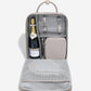 Stackers Faux Leather Picnic/Cooler Backpack - Holiday Accent Ltd