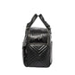 Westwood Leather Weekender Bag/Holdall - Black - Holiday Accent Ltd