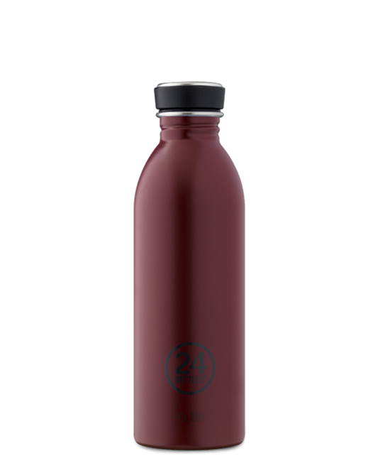 24Bottles Ultra-light Urban Water Bottle 500ml - Country Red - Holiday Accent Ltd