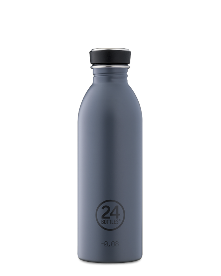24Bottles Ultra-light Urban Water Bottle 500ml - Formal Grey - Holiday Accent Ltd