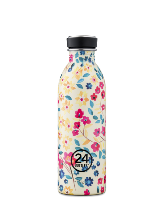 24Bottles Ultra-light Urban Water Bottle 500ml - Petit Jardin - Holiday Accent Ltd