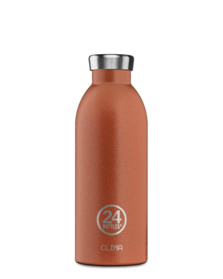 24Bottles Clima Insulated Water Bottle 500ml - Sunset Orange - Holiday Accent Ltd