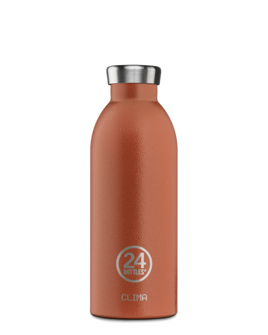 24Bottles Clima Insulated Water Bottle 500ml - Sunset Orange - Holiday Accent Ltd