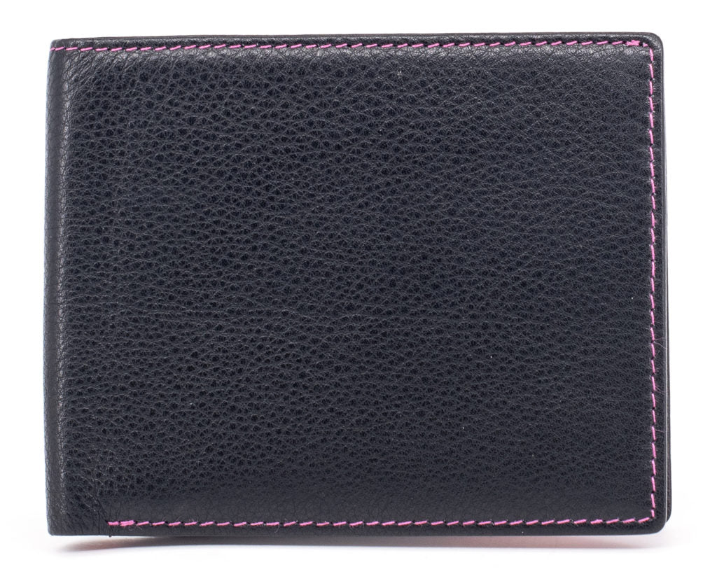 Golunski Multi-colour Stripe RFID Leather Card Wallet - Holiday Accent Ltd