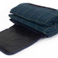 Blue Tweed Picnic Blanket Rug with Waterproof Backing - Holiday Accent Ltd