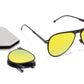 Roav Atlas Black Copper Folding Sunglasses - Holiday Accent Ltd