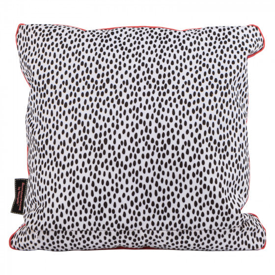 Tribal Fusion Double-sided Spot/Floral Cushion for Picnics - Holiday Accent Ltd