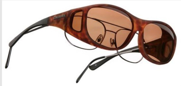 Cocoons Fitover Tortoise/Copper Polarized Sunglasses M C407C - Holiday Accent Ltd