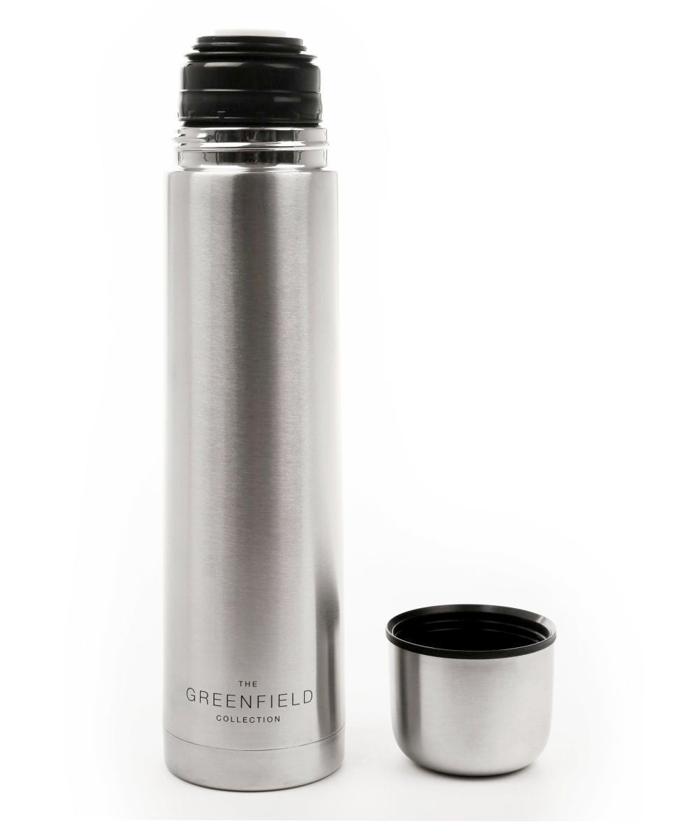 Greenfield Collection Insulated Picnic Flask Set with 4 Mugs - Holiday Accent Ltd