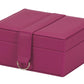 Fuchsia Pink Travel Jewellery Box - Holiday Accent Ltd