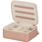 Mele Grace Rose Gold Travel Jewellery Case - Holiday Accent Ltd