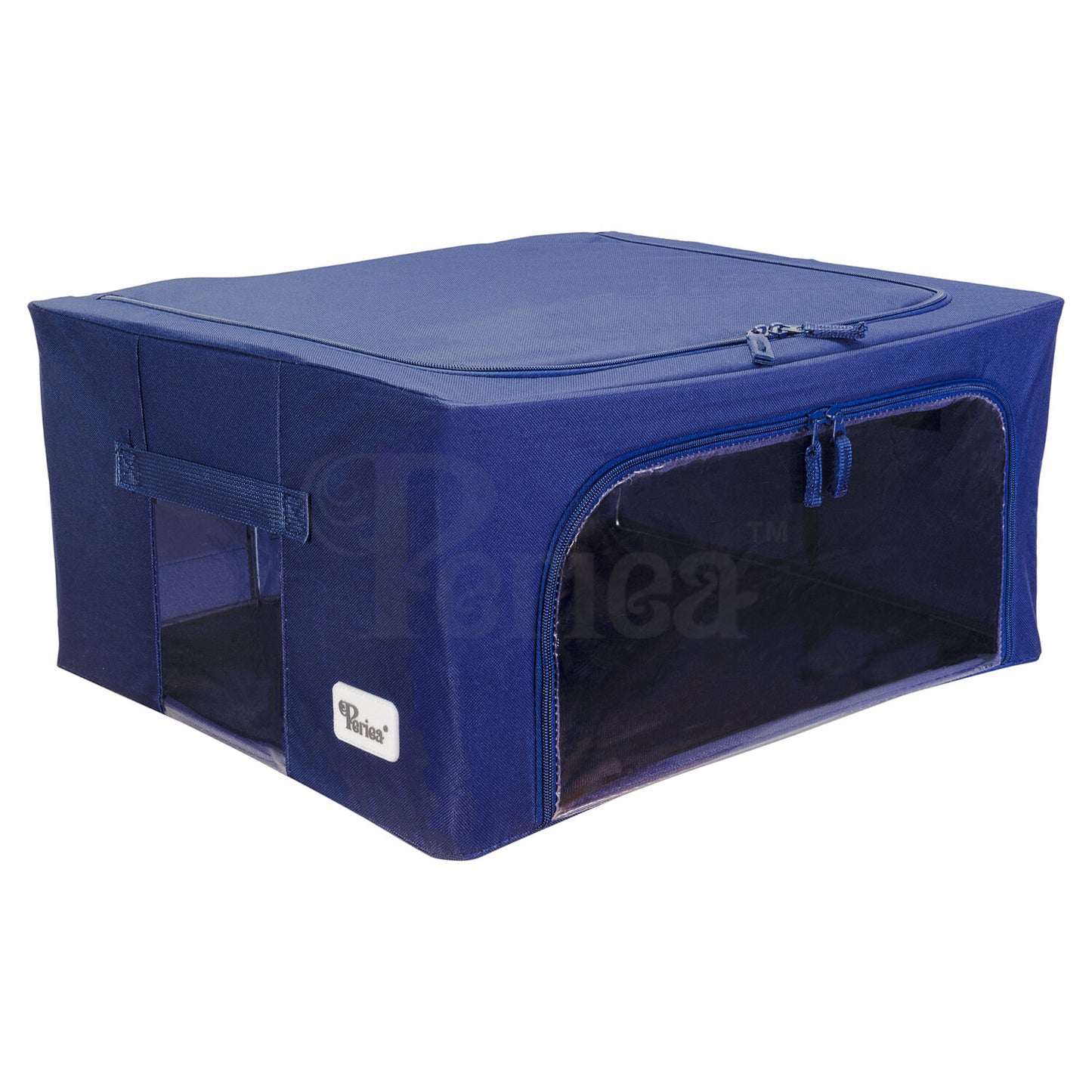 Periea Folding/Collapsible Storage Box - Navy - Holiday Accent Ltd