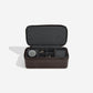 Stackers Men's Travel Watch and Cufflink Box - Brown - Holiday Accent Ltd